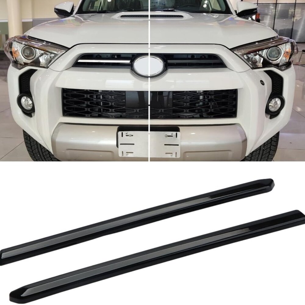 Overlay Kit Gloss Black Out Front Grill Insert Trims Cover For 4Runner Off Road